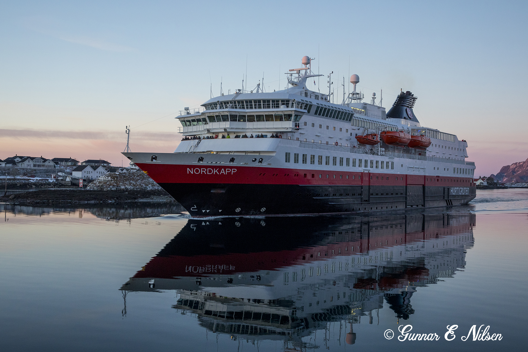 500px Photo ID: 247724581 - MS Nordkapp is named after the northernmost point on mainland Europe: North Cape (71ºN) - one of the geographical highpoints you can visit on a Hurtigruten voyage.